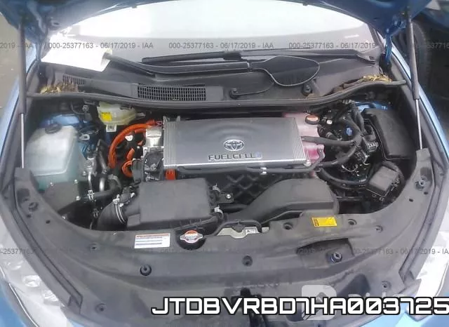 JTDBVRBD7HA003725 фото 2