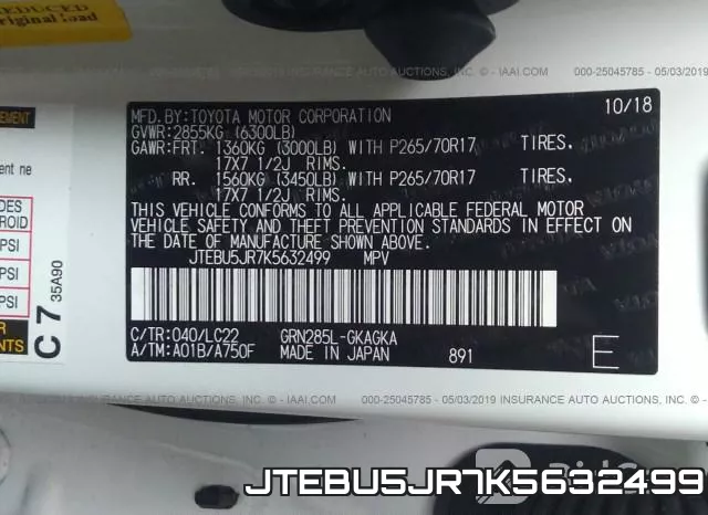 JTEBU5JR7K5632499 фото 10