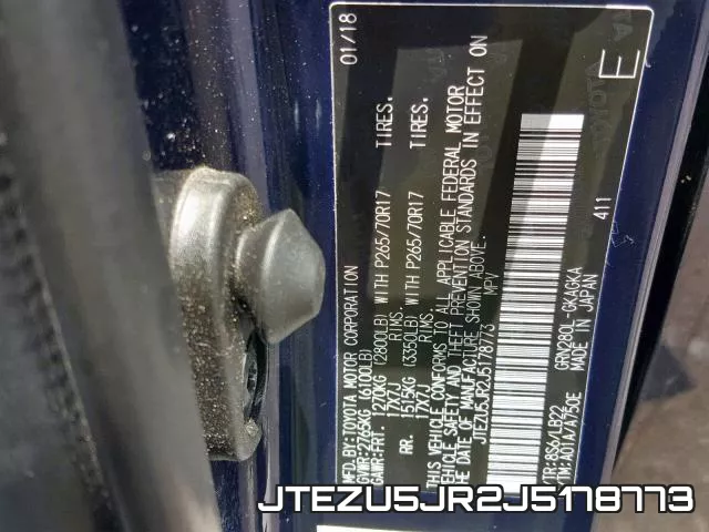 JTEZU5JR2J5178773 фото 2