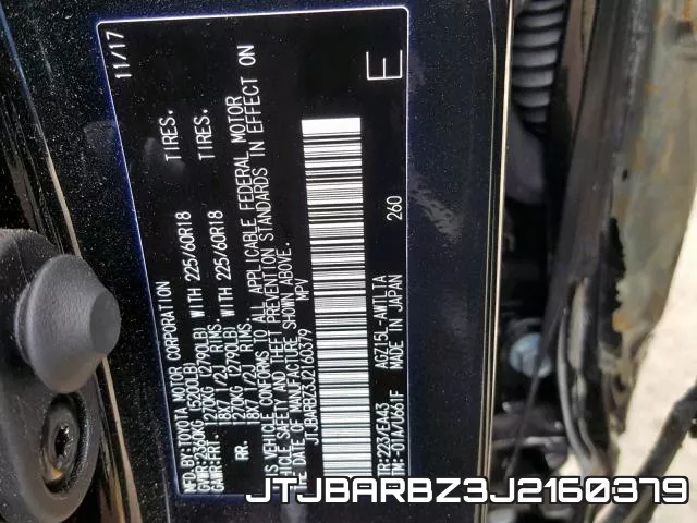JTJBARBZ3J2160379 фото 2