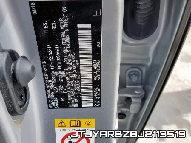 JTJYARBZ8J2113519 фото 2
