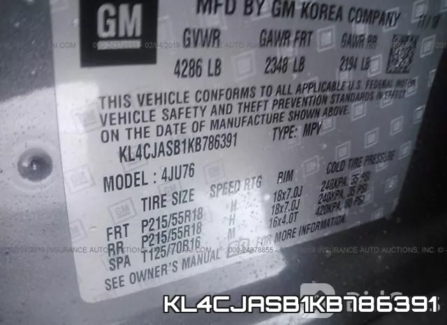 KL4CJASB1KB786391 фото 10