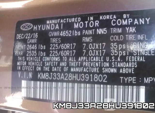 KM8J33A28HU391802 фото 10