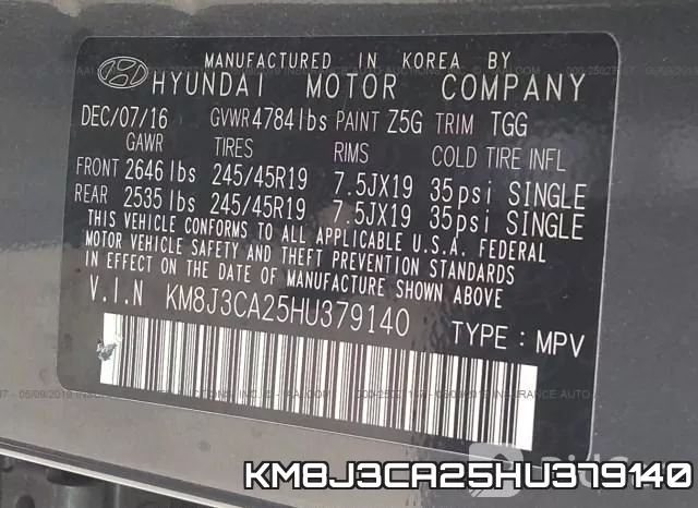 KM8J3CA25HU379140 фото 10