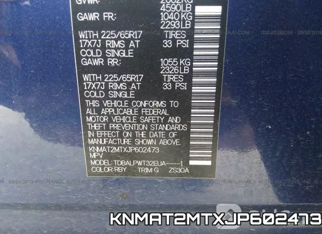 KNMAT2MTXJP602473 фото 10