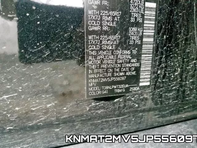 KNMAT2MV5JP556097 фото 2