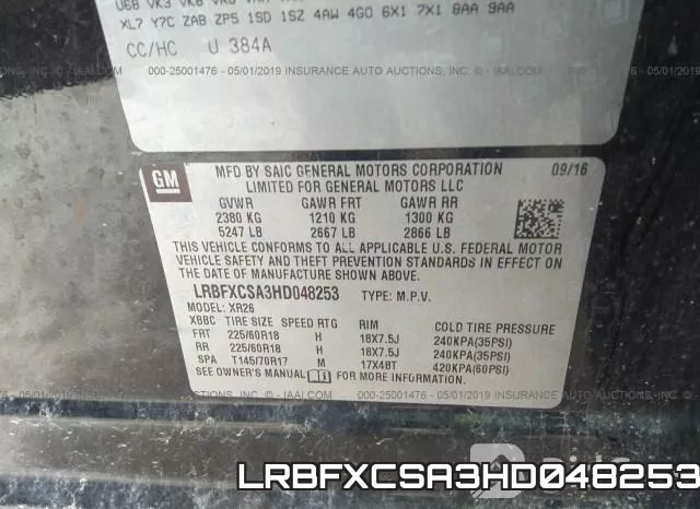 LRBFXCSA3HD048253 фото 10