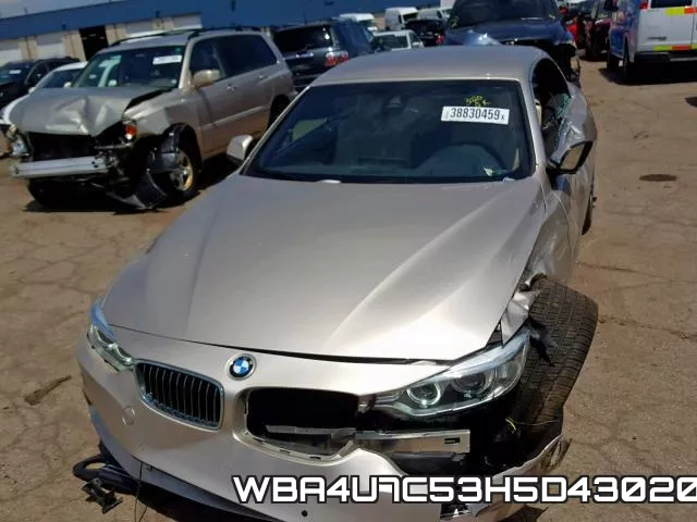 WBA4U7C53H5D43020 фото 2