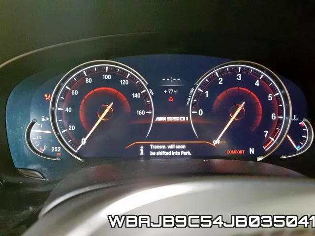 WBAJB9C54JB035041 фото 9