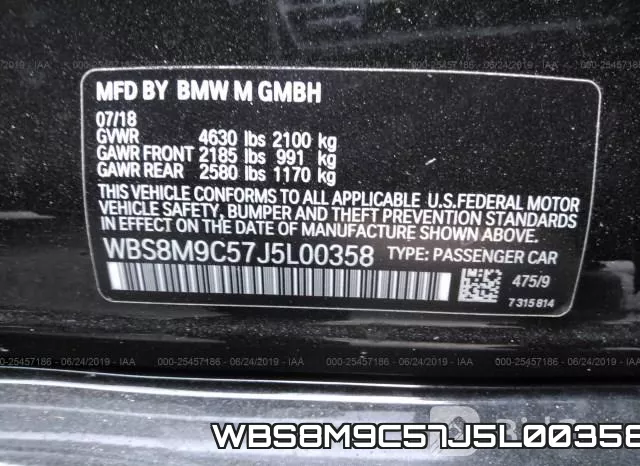 WBS8M9C57J5L00358 фото 10