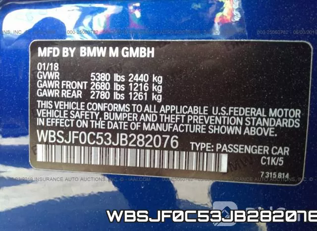 WBSJF0C53JB282076 фото 10