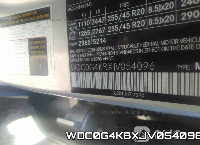 WDC0G4KBXJV054096 фото 10