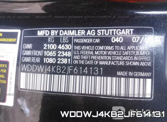 WDDWJ4KB2JF614131 фото 10