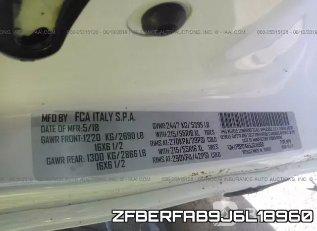ZFBERFAB9J6L18960 фото 10