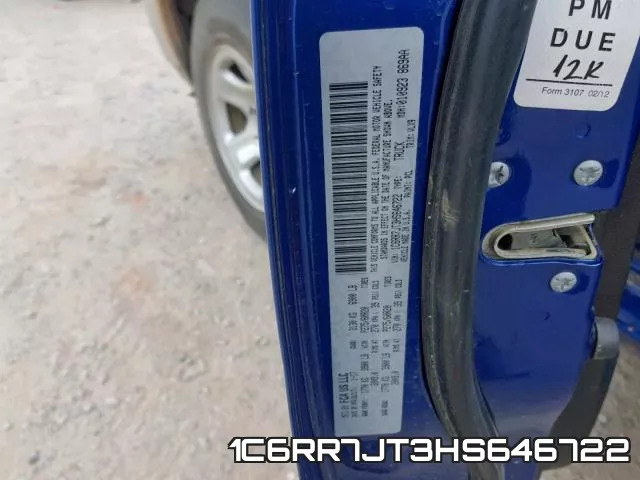 1C6RR7JT3HS646722 фото 2
