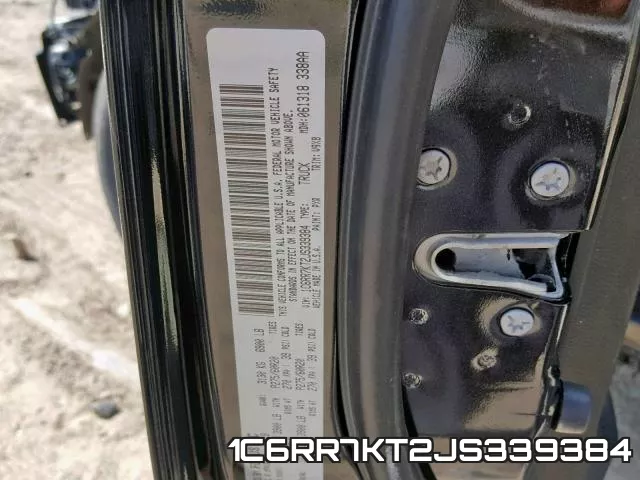 1C6RR7KT2JS339384 фото 2