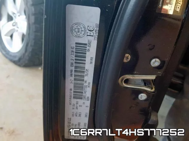 1C6RR7LT4HS777252 фото 2