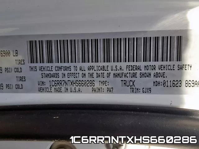 1C6RR7NTXHS660286 фото 2