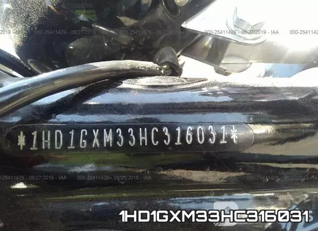 1HD1GXM33HC316031 фото 2