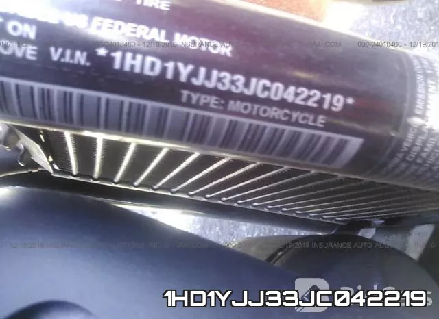 1HD1YJJ33JC042219 фото 2