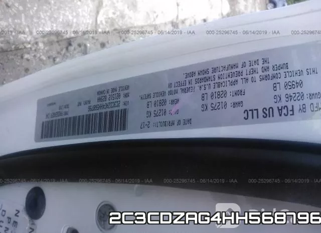 2C3CDZAG4HH568796 фото 10