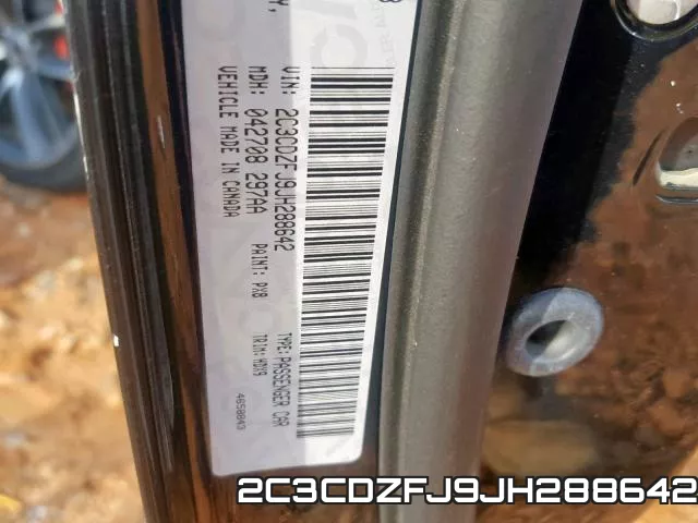 2C3CDZFJ9JH288642 фото 2