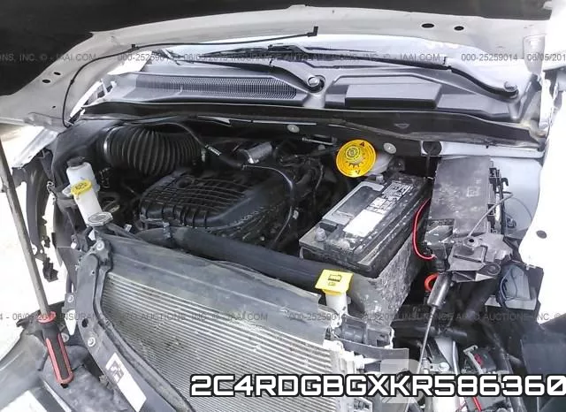 2C4RDGBGXKR586360 фото 2