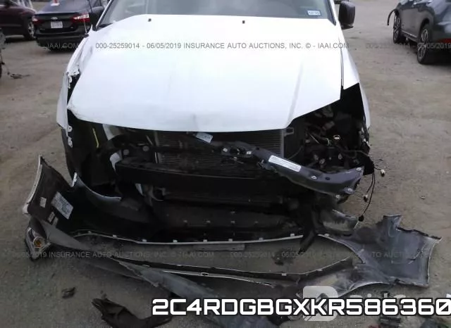 2C4RDGBGXKR586360 фото 7