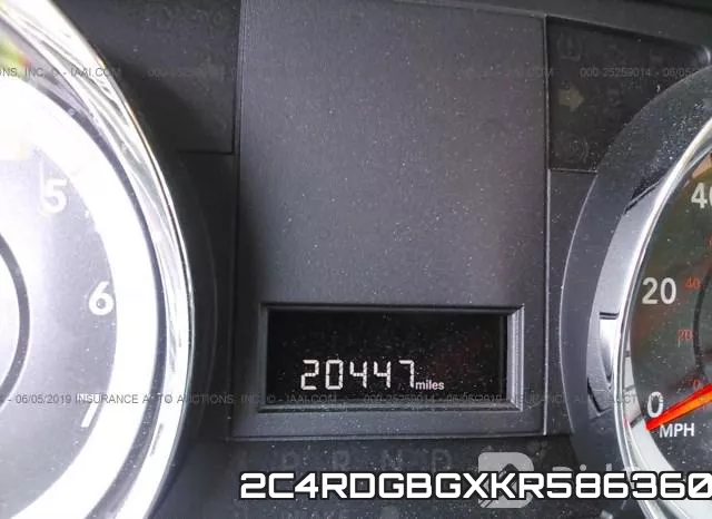 2C4RDGBGXKR586360 фото 8