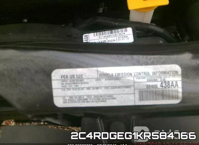 2C4RDGEG1KR584766 фото 9