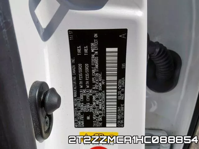 2T2ZZMCA1HC088854 фото 2