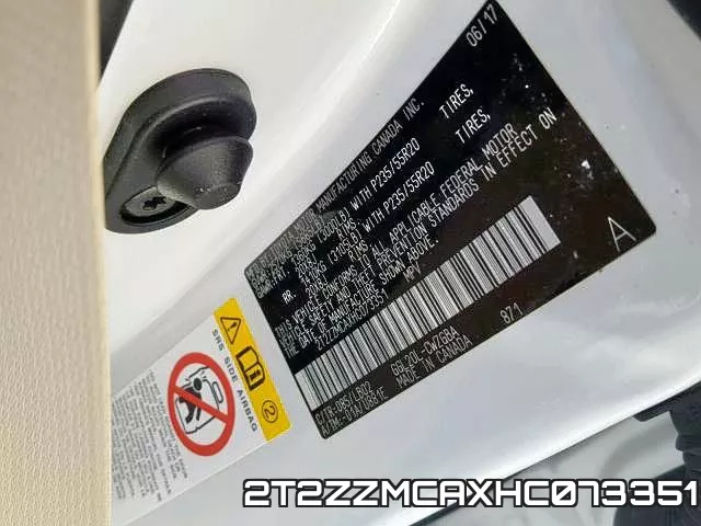 2T2ZZMCAXHC073351 фото 2