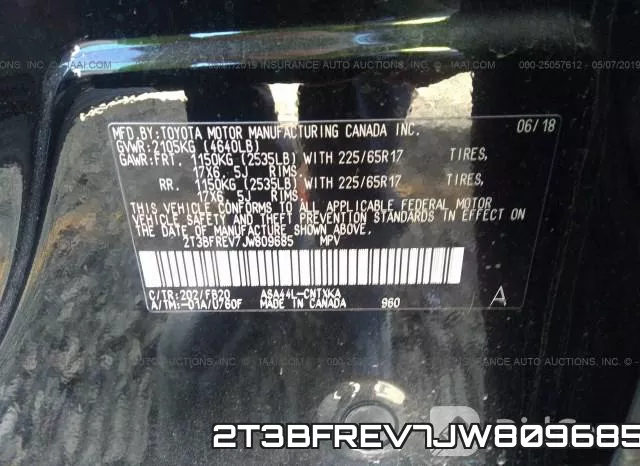 2T3BFREV7JW809685 фото 10