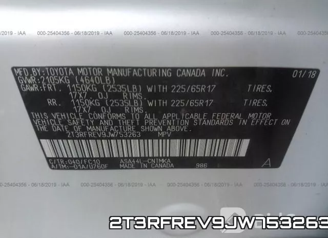 2T3RFREV9JW753263 фото 10