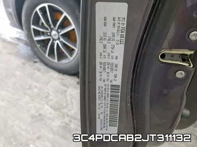 3C4PDCAB2JT311132 фото 2