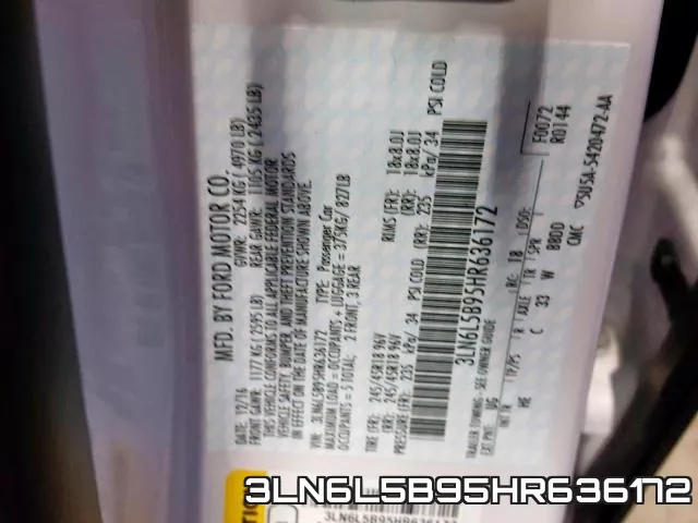 3LN6L5B95HR636172 фото 2