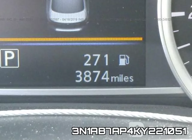3N1AB7AP4KY221051 фото 8