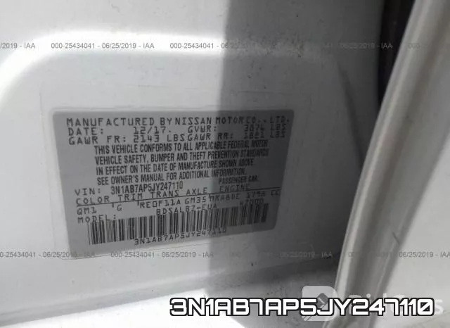 3N1AB7AP5JY247110 фото 10
