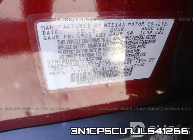 3N1CP5CU7JL541266 фото 10
