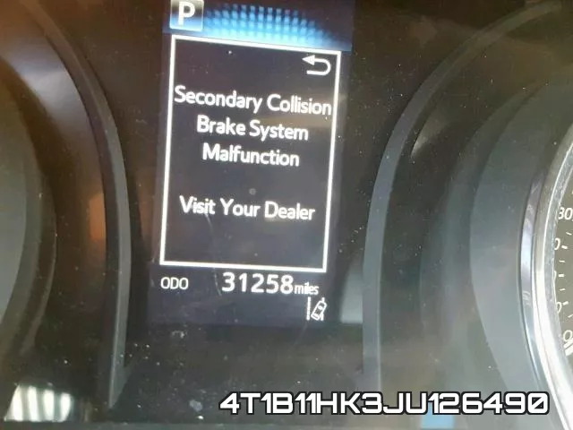 4T1B11HK3JU126490 фото 9