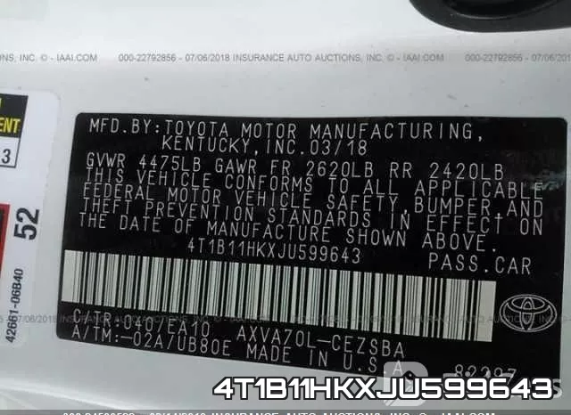 4T1B11HKXJU599643 фото 10