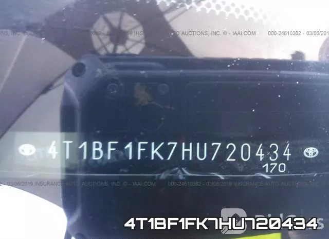 4T1BF1FK7HU720434 фото 10