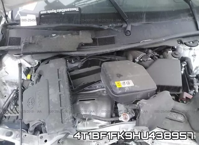 4T1BF1FK9HU438957 фото 2