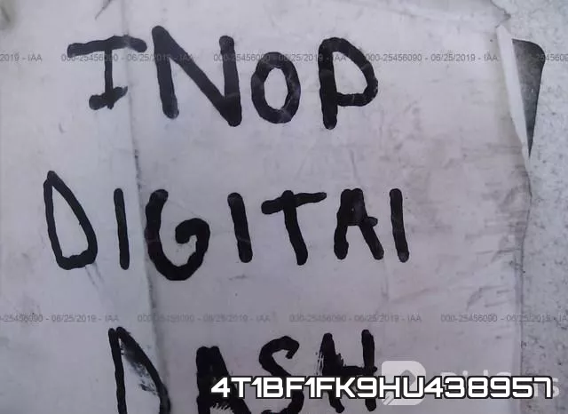 4T1BF1FK9HU438957 фото 8