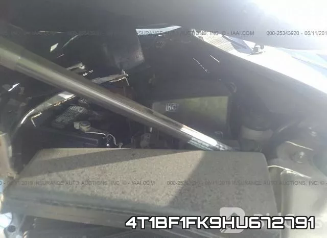 4T1BF1FK9HU672791 фото 2