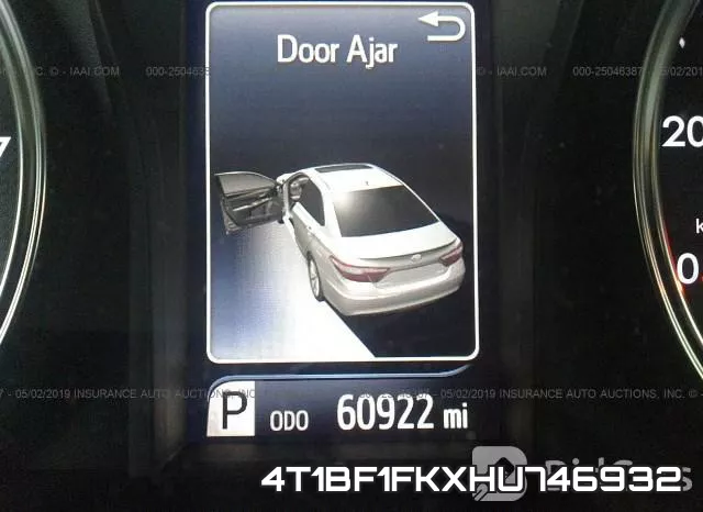 4T1BF1FKXHU746932 фото 7