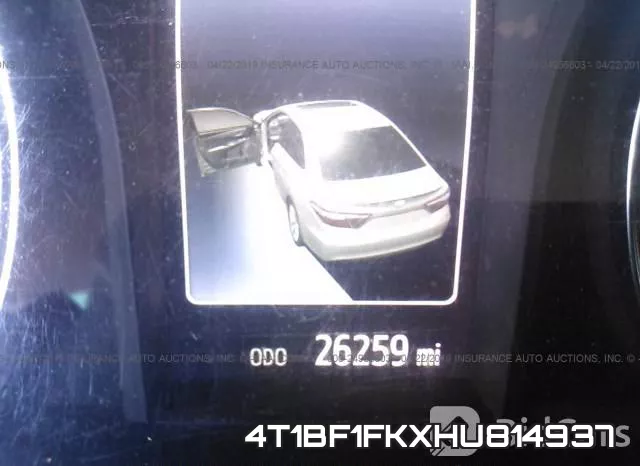 4T1BF1FKXHU814937 фото 8