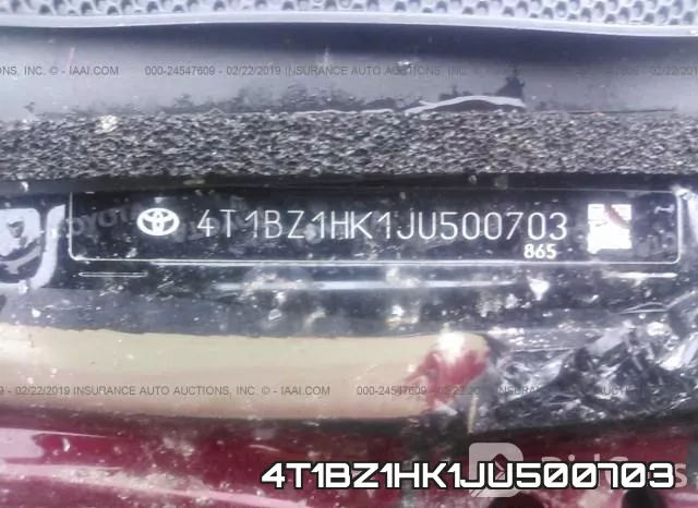 4T1BZ1HK1JU500703 фото 10