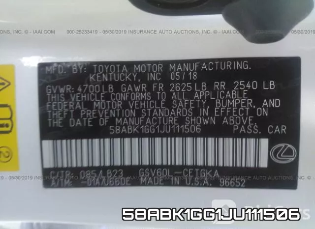 58ABK1GG1JU111506 фото 10