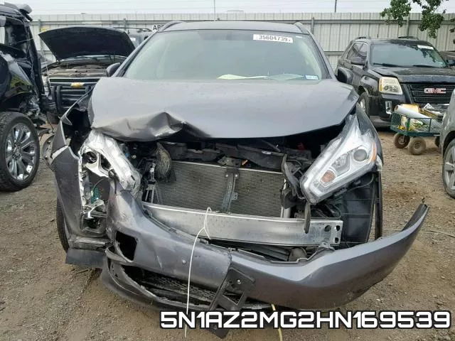 5N1AZ2MG2HN169539 фото 10